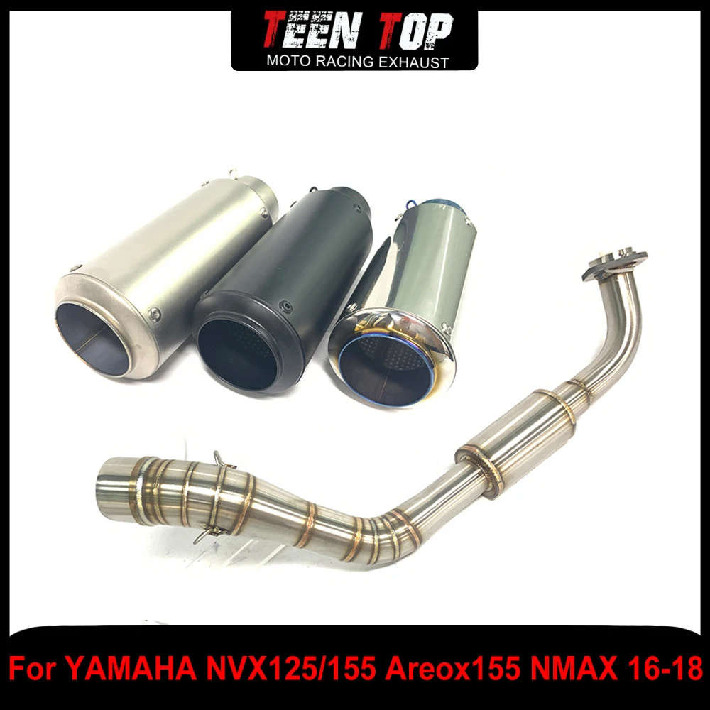 Full Exhaust Systems For YAMAHA Nmax155 125 Front Link Pipe Exhaust Muffler Nmax 2016-2018 Motorcycle Connection Pipe Steel
Full Exhaust Systems For YAMAHA Nmax155 125 Front Link Pipe Exhaust Muffler Nmax 2016-2018 Motorcycle Connection Pipe Steel