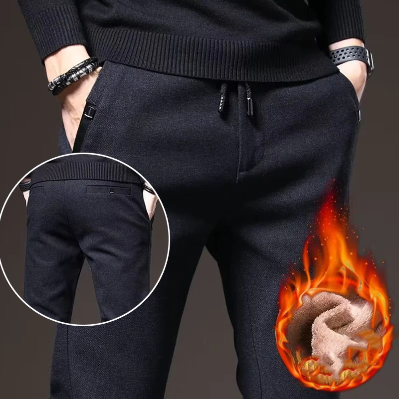 Men's Trend Business Casual Pants 2024 Woolen Autumn Winter Trousers Male Winter Thermal Snow Warm Plush Straight Leg Cool Pants
Men's Trend Business Casual Pants 2024 Woolen Autumn Winter Trousers Male Winter Thermal Snow Warm Plush Straight Leg Cool Pants