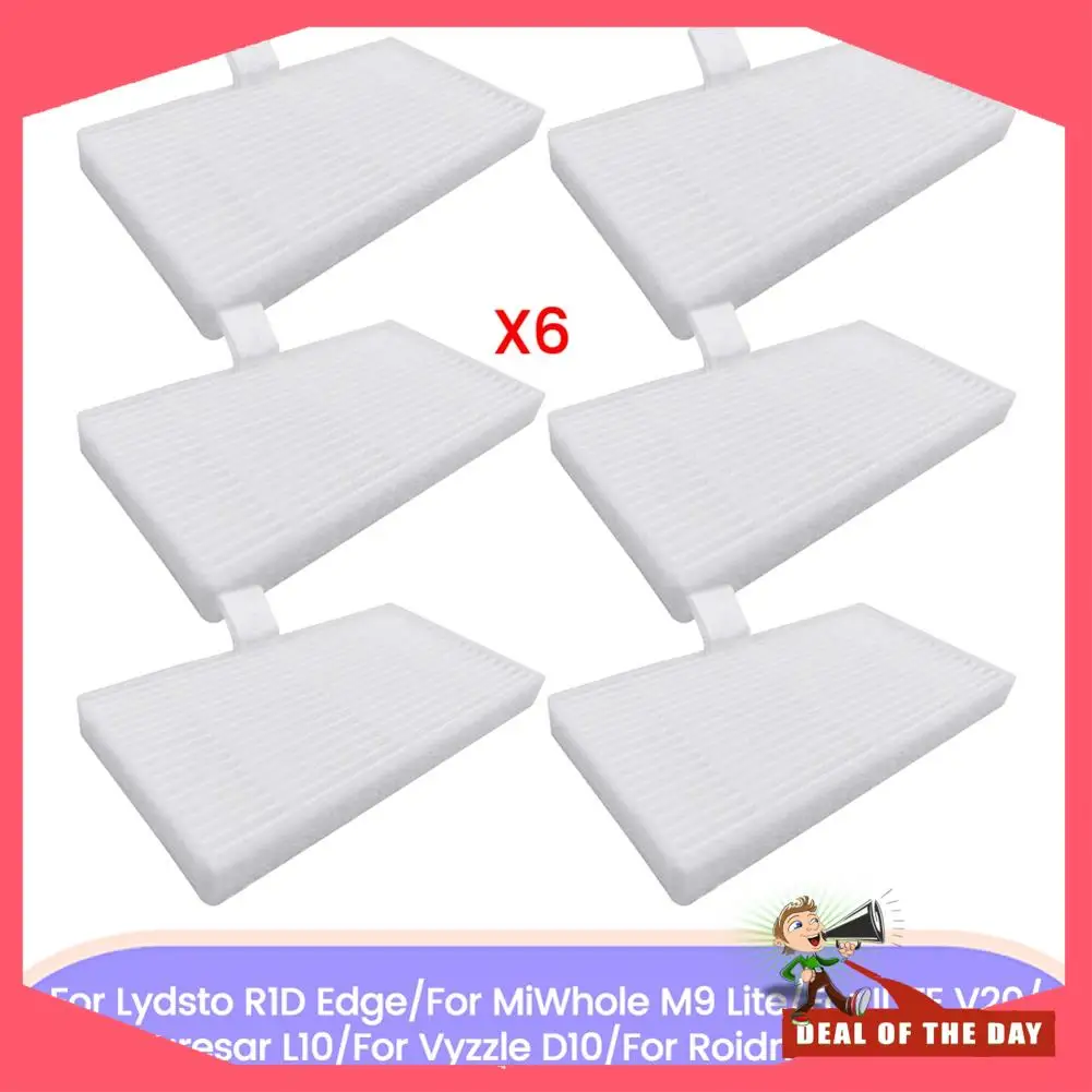 24-Hour Delivery For Lydsto R1D Edge/Miwhole M9 Lite/ILIFE V20/Laresar L10/Vyzzle D10/Roidmi Eve Rook S Spare Parts Vacuum Filte
24-Hour Delivery For Lydsto R1D Edge/Miwhole M9 Lite/ILIFE V20/Laresar L10/Vyzzle D10/Roidmi Eve Rook S Spare Parts Vacuum Filte