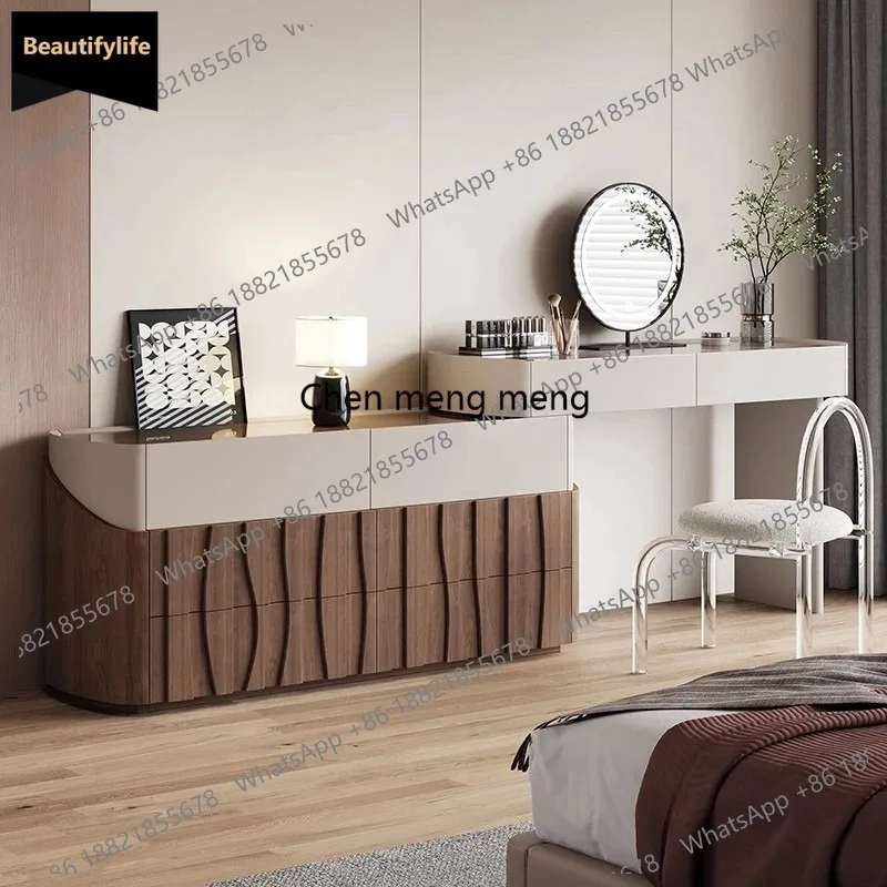 D80 Luxury Makeup Vanity Table Dresser with 6 Drawers Stand Makeup Table Glass Top Girls Dressing Meuble Coiffeuse Home Furnitur
D80 Luxury Makeup Vanity Table Dresser with 6 Drawers Stand Makeup Table Glass Top Girls Dressing Meuble Coiffeuse Home Furnitur