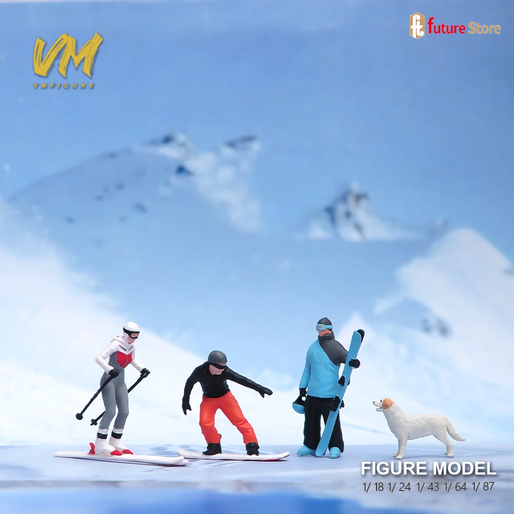 Miniature Figure 1/87 1/64 1/43 1/24 1/18 Skiing Male Female Dog Mini Diorama Figurines Doll Model Scene Props Decor Display
Miniature Figure 1/87 1/64 1/43 1/24 1/18 Skiing Male Female Dog Mini Diorama Figurines Doll Model Scene Props Decor Display