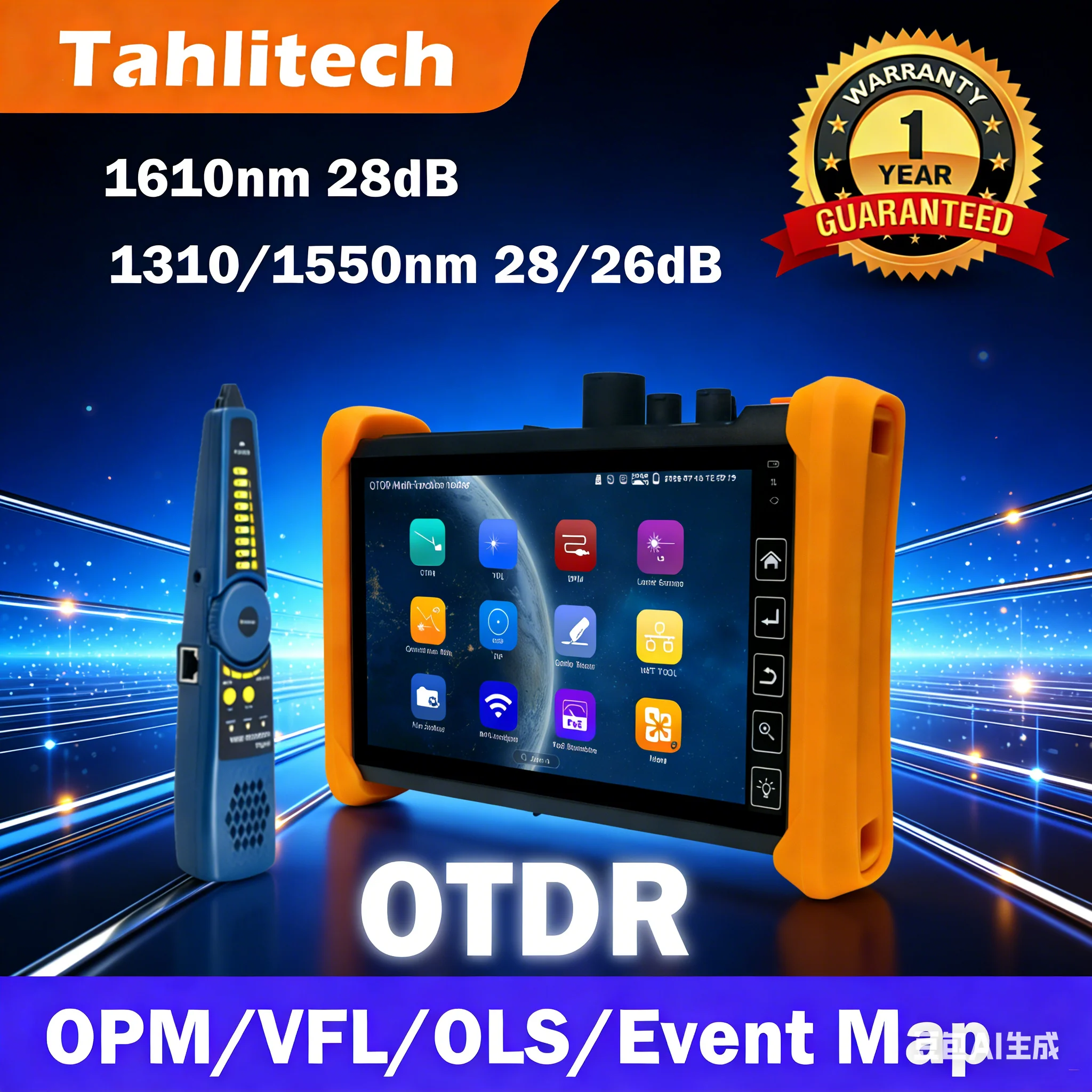 Тестер сетевого кабеля Tahlitech OTDR: стабильный лазерный источник, измеритель оптической мощности и визуальный локатор неисправностей, тестирование кабеля UTP RJ45 TDR
Тестер сетевого кабеля Tahlitech OTDR: стабильный лазерный источник, измеритель оптической мощности и визуальный локатор неисправностей, тестирование кабеля UTP RJ45 TDR