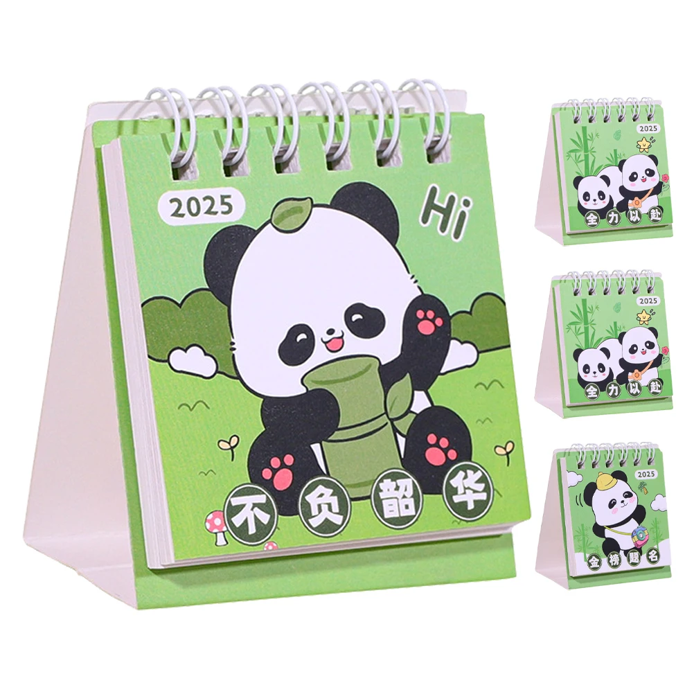 4 Pcs Panda Desk Calendar 2025 Standing Flip Mini Monthly Planner Decorative Desktop Ornament Stylish Office Memo Small Table
4 Pcs Panda Desk Calendar 2025 Standing Flip Mini Monthly Planner Decorative Desktop Ornament Stylish Office Memo Small Table