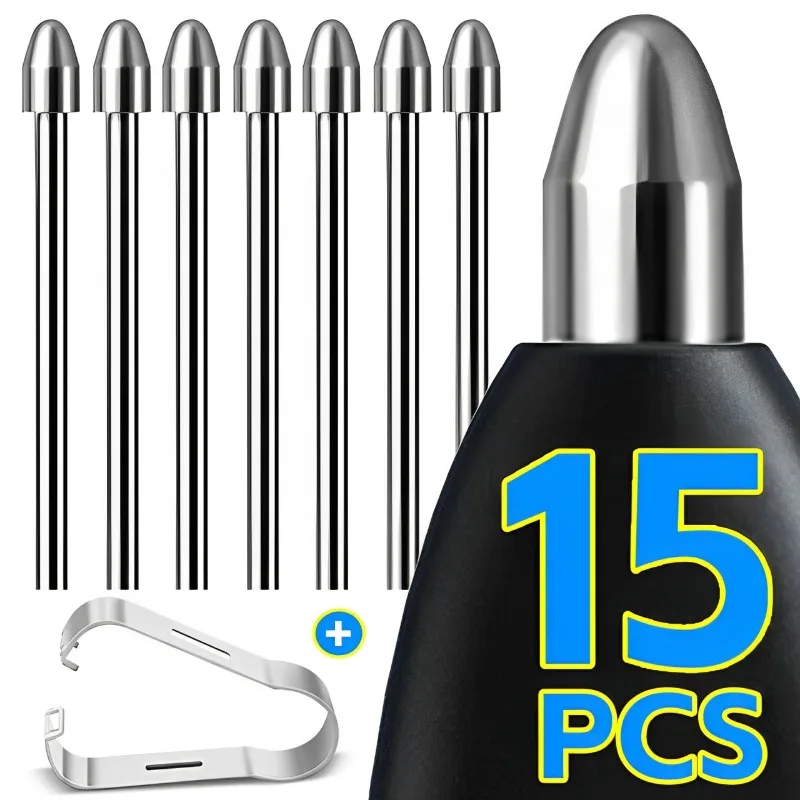 Replacment Stylus Pencil Nib Wear Resistant Tips for Samsung S-Pen Galaxy Tab with Clip Titanium Alloy Metal Pen Tip Accessories
Replacment Stylus Pencil Nib Wear Resistant Tips for Samsung S-Pen Galaxy Tab with Clip Titanium Alloy Metal Pen Tip Accessories