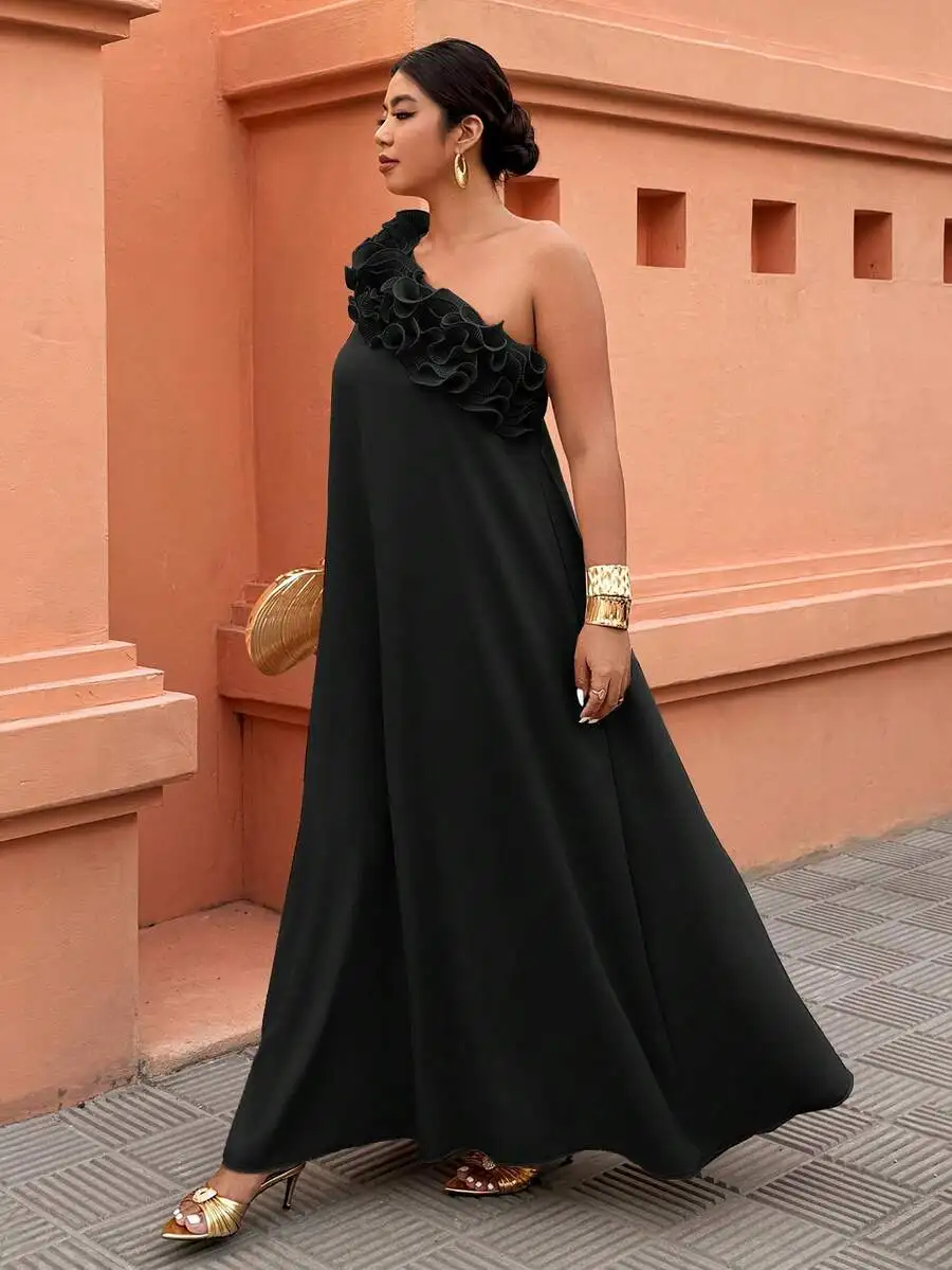Asymmetrical Shoulder A-Line Maxi Dress For Women Casual Vacation Spring Summer
Asymmetrical Shoulder A-Line Maxi Dress For Women Casual Vacation Spring Summer