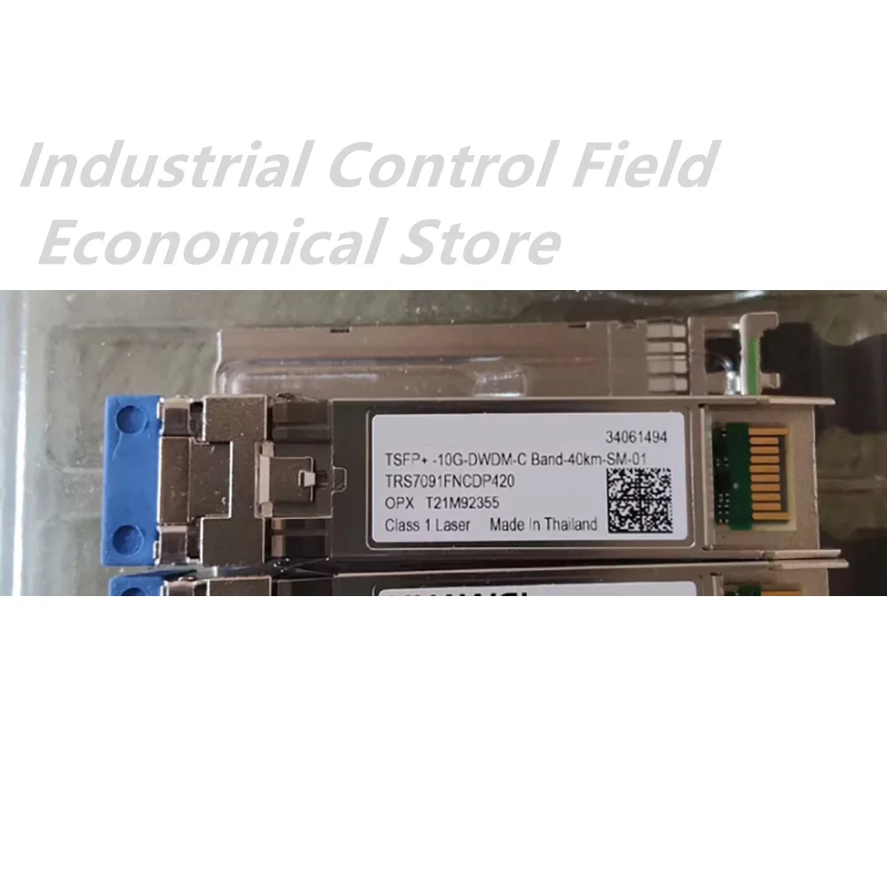 10G DWDM Регулируемый модуль разделения длины волны 40 км TSFP+-10G-DWDM-C BAND-40KM-SM -01 34061494
10G DWDM Регулируемый модуль разделения длины волны 40 км TSFP+-10G-DWDM-C BAND-40KM-SM -01 34061494