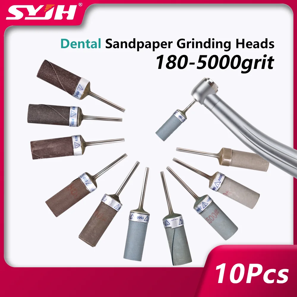 10Pcs Sandpaper Grinding Heads 180-7000grit 2.35mm Shank Mini Drill Bit Buffing Wheel for Dentistry Jewelry Making Rotary Tools
10Pcs Sandpaper Grinding Heads 180-7000grit 2.35mm Shank Mini Drill Bit Buffing Wheel for Dentistry Jewelry Making Rotary Tools
