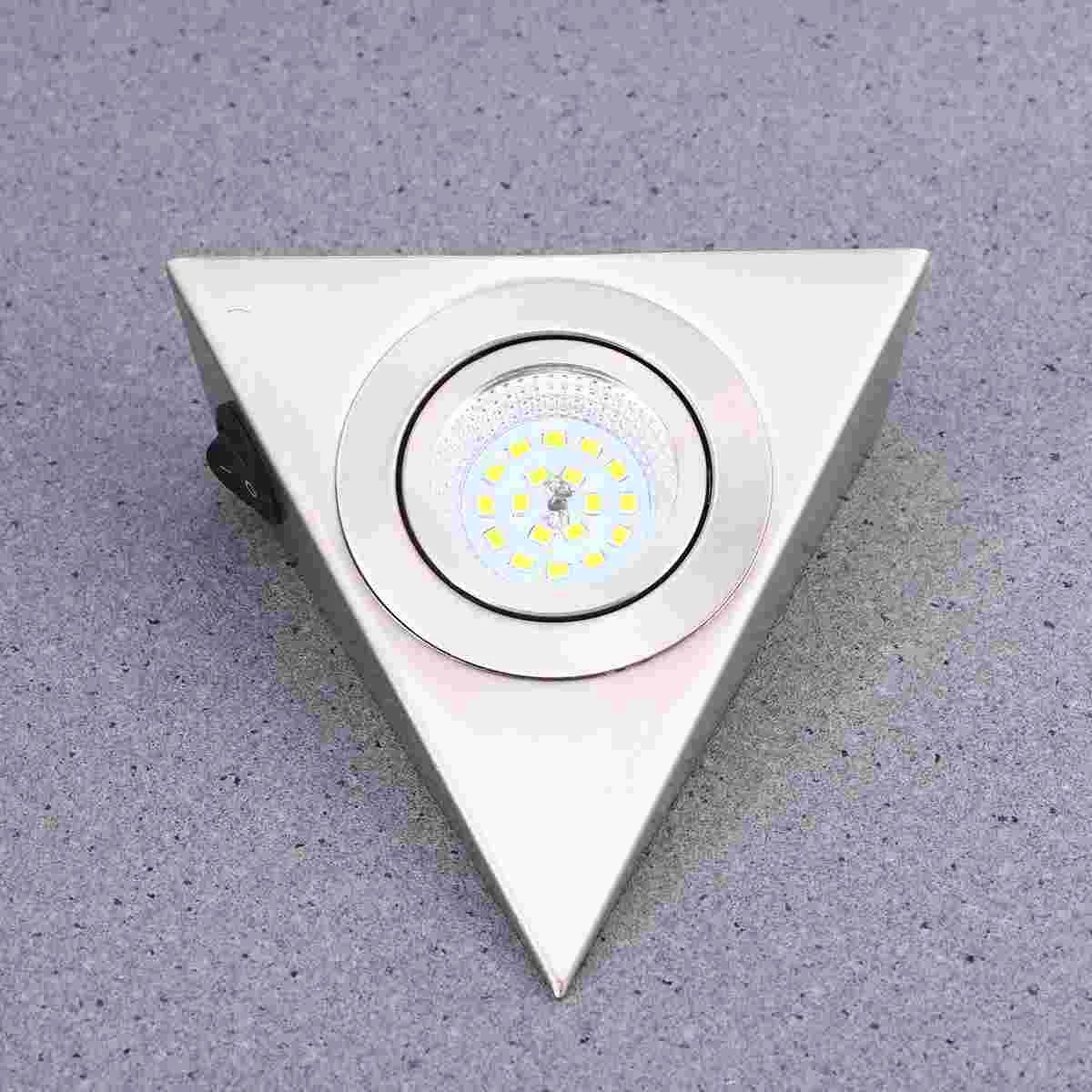 13x13cm LED Under Cabinet Lights Stainless Steel Triangle Mini Shelf Light Daylight Energy saving Chip Uniform Non
13x13cm LED Under Cabinet Lights Stainless Steel Triangle Mini Shelf Light Daylight Energy saving Chip Uniform Non