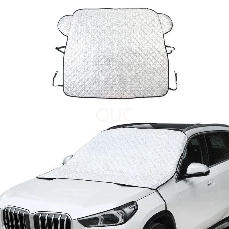 Car Winter Windshield Snow Cover Snowproof Anti-Frost Ice Control Sunshade Protector Cover Compatible With BMW X1 U11 2023-2024
Car Winter Windshield Snow Cover Snowproof Anti-Frost Ice Control Sunshade Protector Cover Compatible With BMW X1 U11 2023-2024