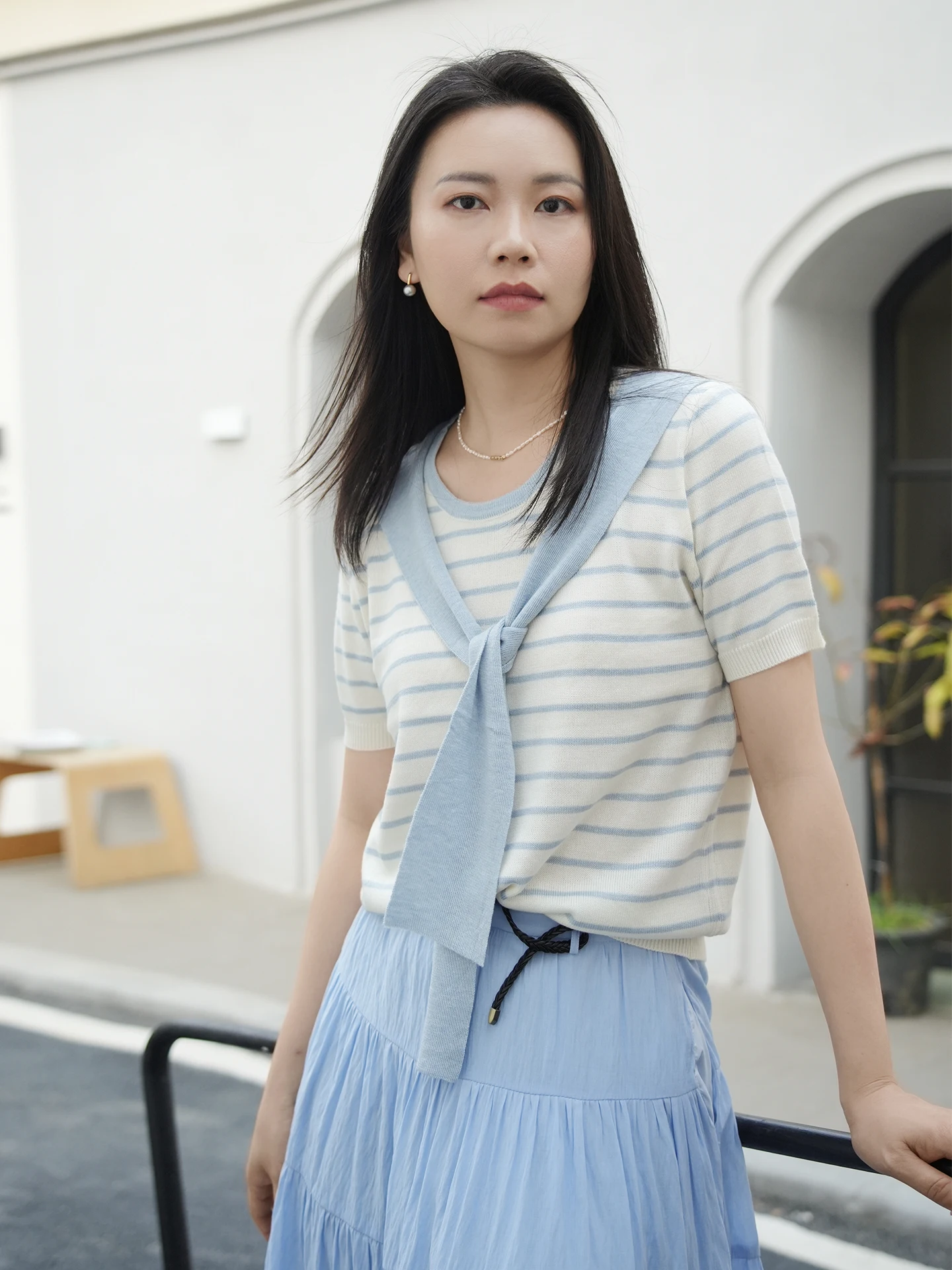 Женский трикотажный топ Ting2 Studio Campus Stripe из лиоцелла, имитация двухслойности, с коротким рукавом, повседневный, свободного кроя, приятный к телу
Женский трикотажный топ Ting2 Studio Campus Stripe из лиоцелла, имитация двухслойности, с коротким рукавом, повседневный, свободного кроя, приятный к телу