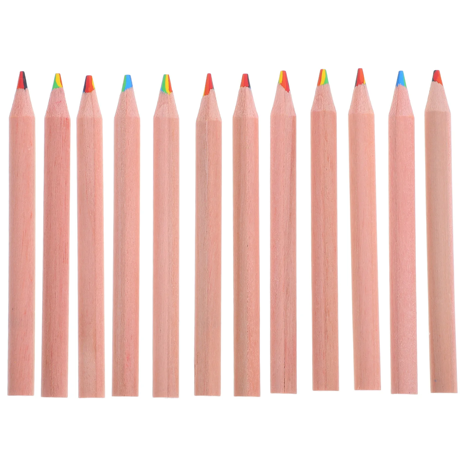 12 Pcs Rainbow Pencil Multi Color Pencils for Kids Multicolor Colored Short Branch
12 Pcs Rainbow Pencil Multi Color Pencils for Kids Multicolor Colored Short Branch