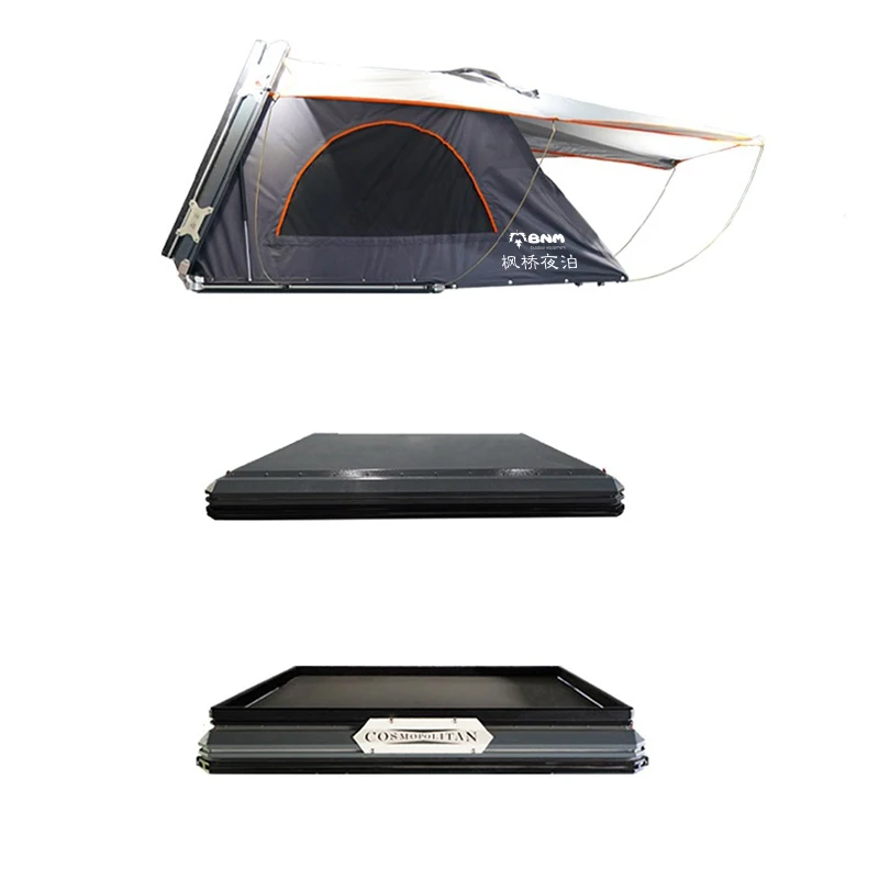 New Camping Waterproof Triangular Tent Box Rooftop Aluminum Hard Shell Car Top With Rack
New Camping Waterproof Triangular Tent Box Rooftop Aluminum Hard Shell Car Top With Rack