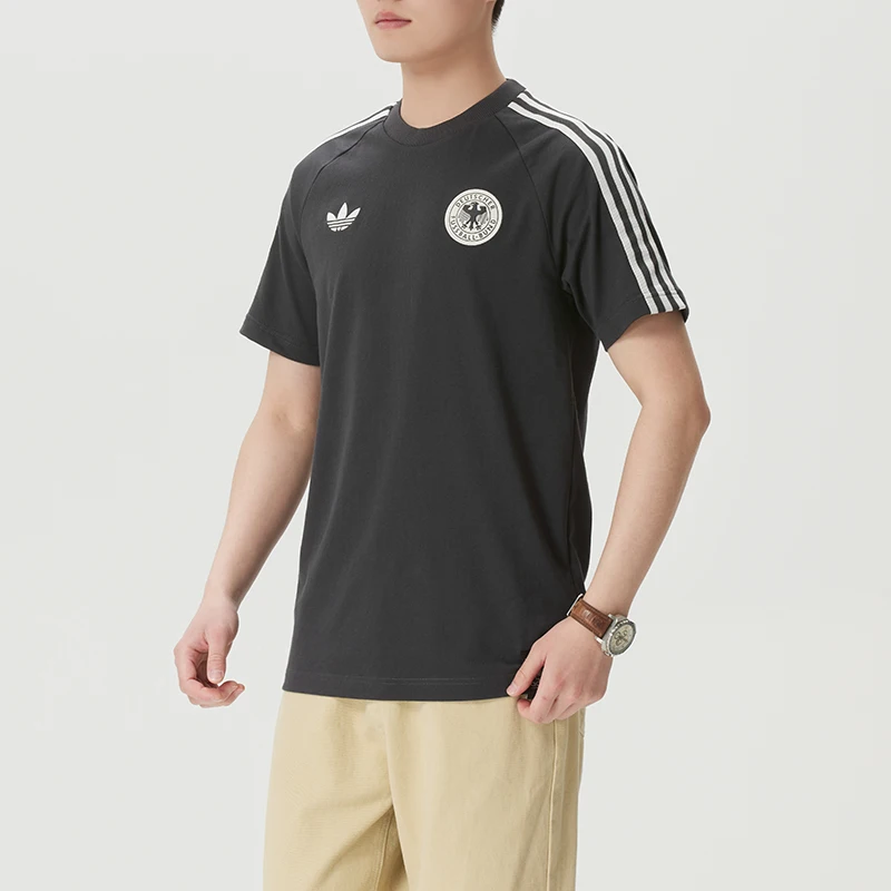 Adidas (Adidas) Trefoil Men's Sportswear Football Short-Sleeved T-Shirt Trendy Training Breathable Fashion Jersey Kg5097
Adidas (Adidas) Trefoil Men's Sportswear Football Short-Sleeved T-Shirt Trendy Training Breathable Fashion Jersey Kg5097