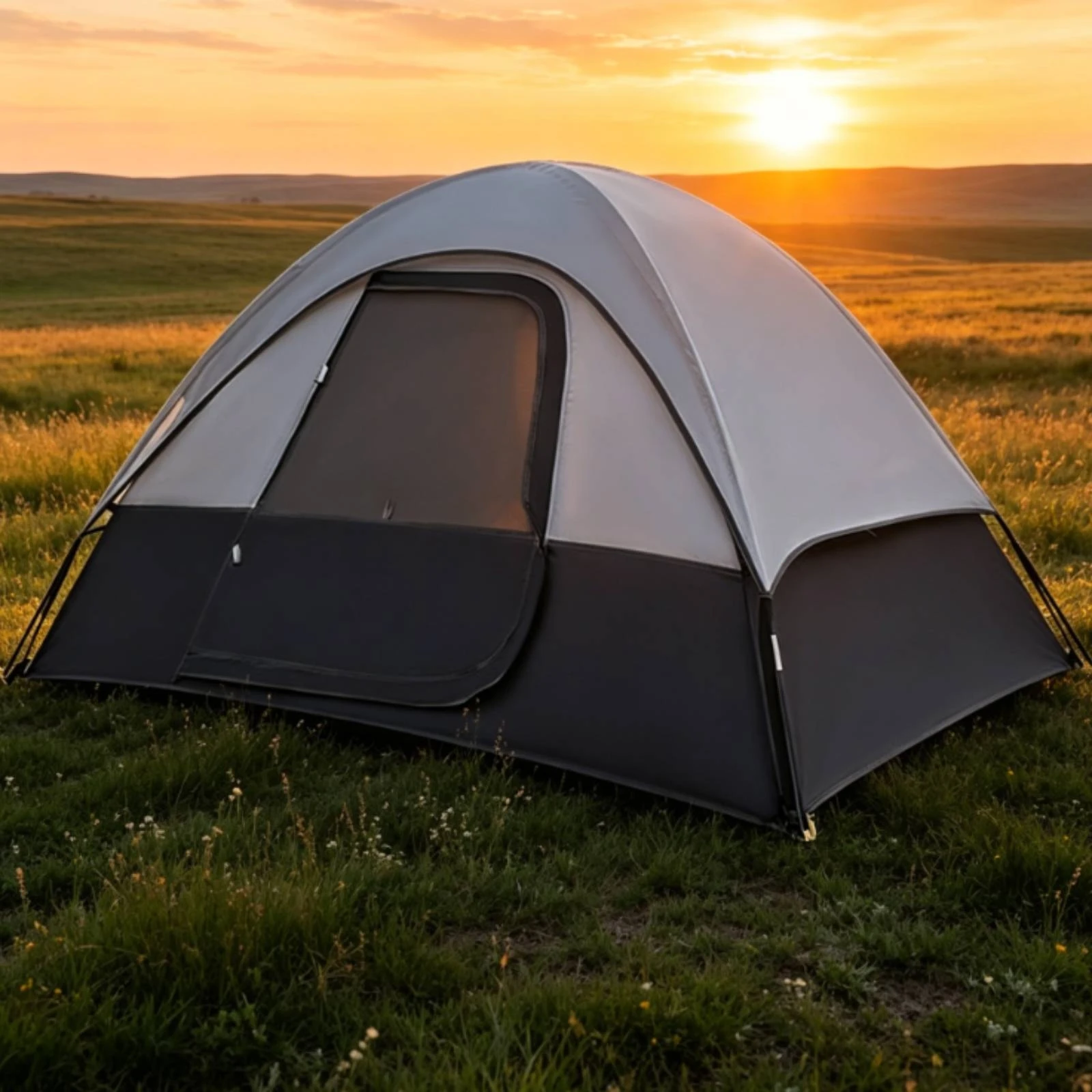 Low Dome Tent Large Doorway Double-Layer Tent Outdoor Shelter Hand-Pole Frame for Hiking, Leisure Trips
Low Dome Tent Large Doorway Double-Layer Tent Outdoor Shelter Hand-Pole Frame for Hiking, Leisure Trips