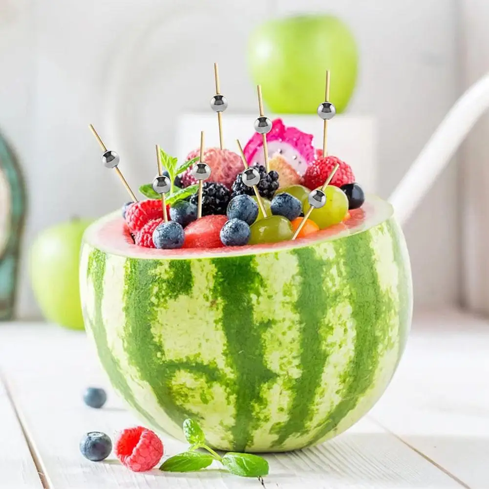 100 шт./12 см одноразовые фруктовые шампуры, украшенные для вечеринок по случаю дня рождения, торта, десерта, легко выбираемые одноразовые фруктовые шампуры
100 шт./12 см одноразовые фруктовые шампуры, украшенные для вечеринок по случаю дня рождения, торта, десерта, легко выбираемые одноразовые фруктовые шампуры