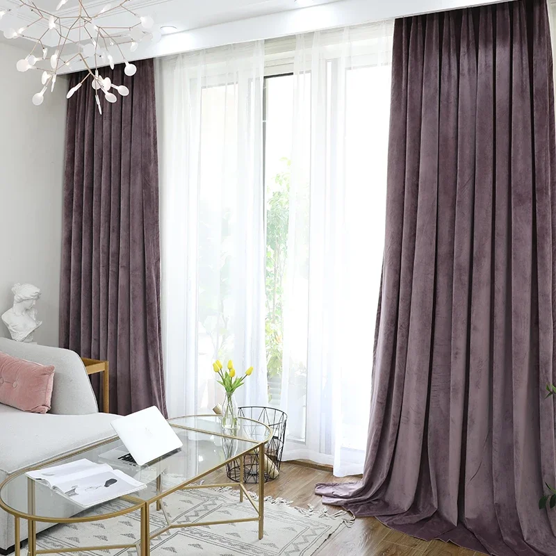 Simple Modern Curtains for Bedroom Living Room Luxury Villa Dutch Velvet Whole House Fabric Thickened Customize
Simple Modern Curtains for Bedroom Living Room Luxury Villa Dutch Velvet Whole House Fabric Thickened Customize