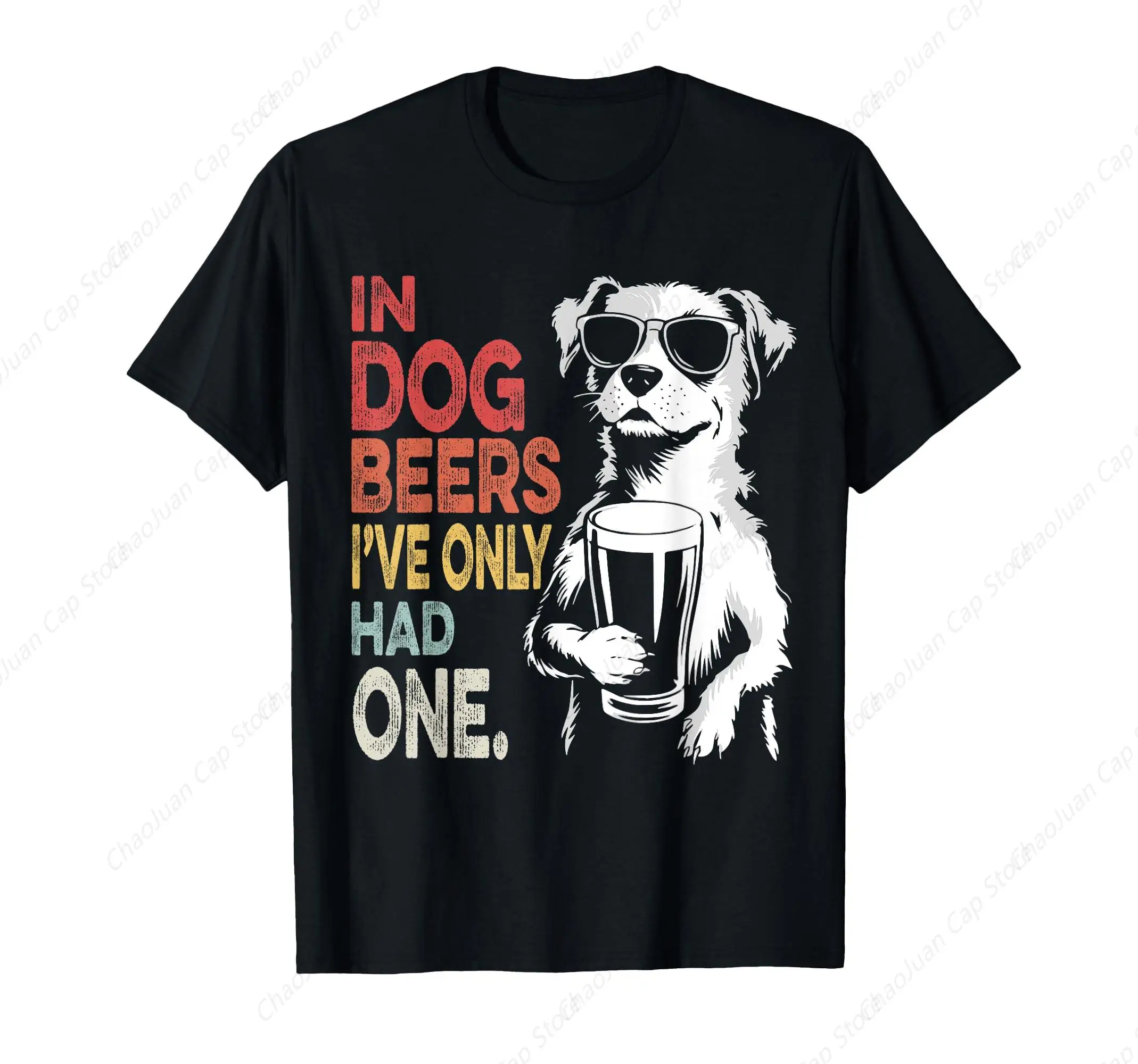 In Dog Beers I've Only Had One Забавная футболка в стиле ретро с пивом, калампой, бара, паба, мужская и женская футболка
In Dog Beers I've Only Had One Забавная футболка в стиле ретро с пивом, калампой, бара, паба, мужская и женская футболка
