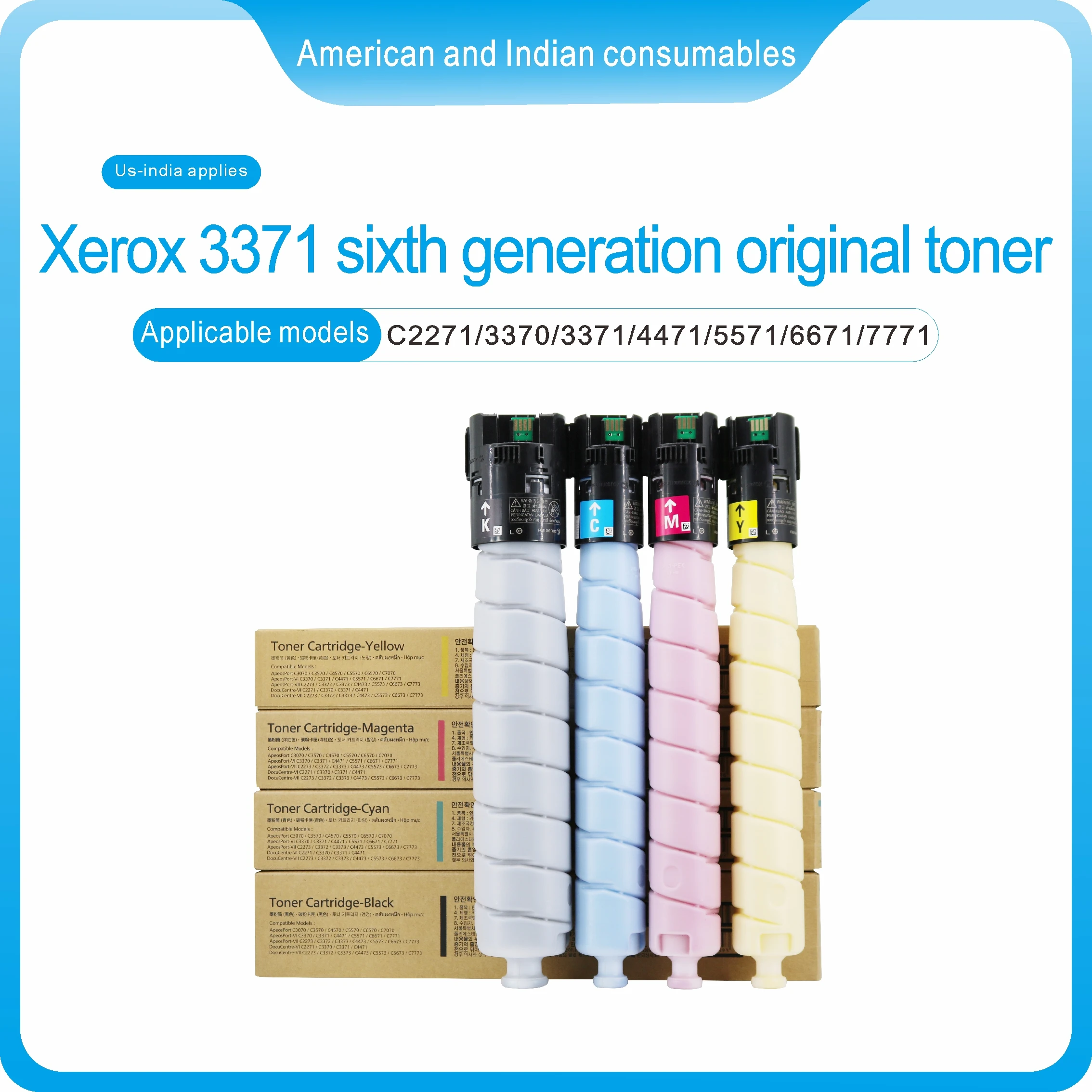 Оригинальный тонер CT202642 CT202643 CT202644 CT202645 для Xerox docucenter -VI C2271 C3370 C3371 C4471 VI C2271 4570 4570 3370
Оригинальный тонер CT202642 CT202643 CT202644 CT202645 для Xerox docucenter -VI C2271 C3370 C3371 C4471 VI C2271 4570 4570 3370