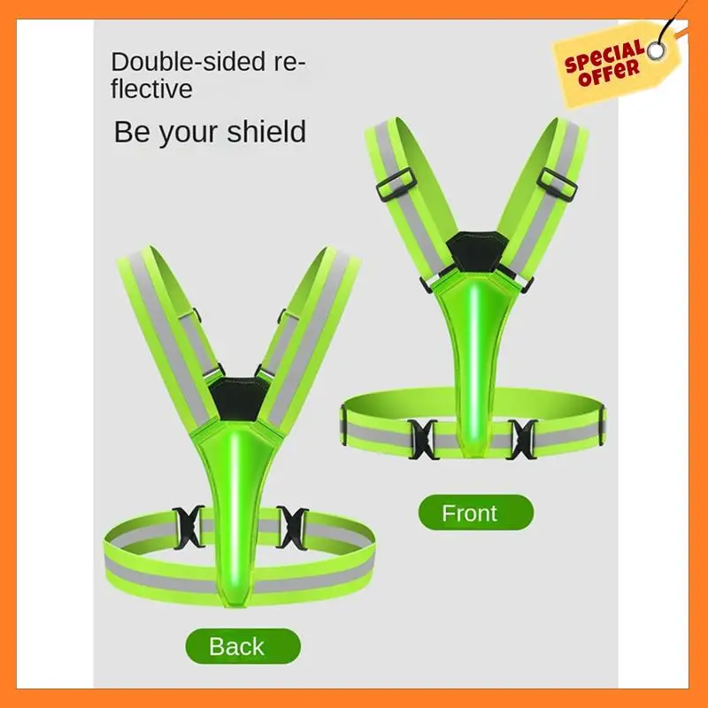 AD08-LED Reflective Running Vest, Suitable For Night Running, Walking And Cycling, Adjustable Light Vest
AD08-LED Reflective Running Vest, Suitable For Night Running, Walking And Cycling, Adjustable Light Vest