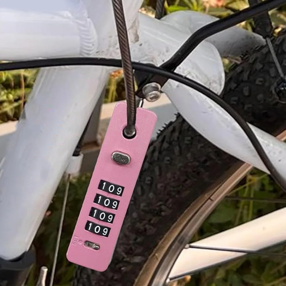 4-Digit Steel Wire Combination Cable Lock Heavy Duty Anti-Theft For Electric Scooter Bicycle Cabinet Outdoor Security
4-Digit Steel Wire Combination Cable Lock Heavy Duty Anti-Theft For Electric Scooter Bicycle Cabinet Outdoor Security