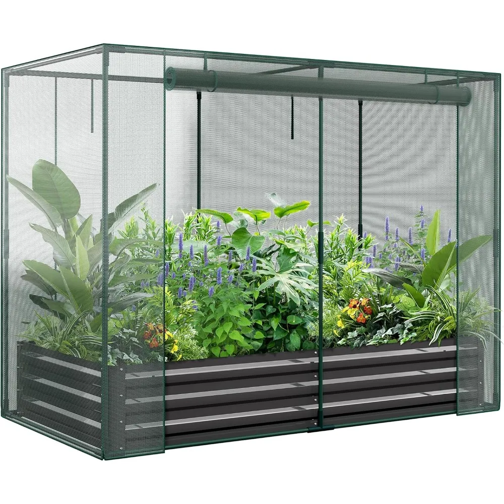 Клетка DoCred Crop Cage с приподнятой садовой кроватью, 74 x 37,4 x 59 дюймов, палатка для защиты растений, садовые клетки с дверцами, Crop Cage Plant Prote
Клетка DoCred Crop Cage с приподнятой садовой кроватью, 74 x 37,4 x 59 дюймов, палатка для защиты растений, садовые клетки с дверцами, Crop Cage Plant Prote