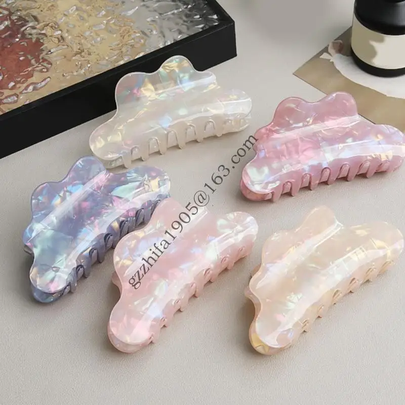 Colorful Hair Claw Clip Elegant Ponytail Hair Holder Spring Clamp Women Aesthetic Wedding Updos Hair Jaw Clip Daily Use
Colorful Hair Claw Clip Elegant Ponytail Hair Holder Spring Clamp Women Aesthetic Wedding Updos Hair Jaw Clip Daily Use