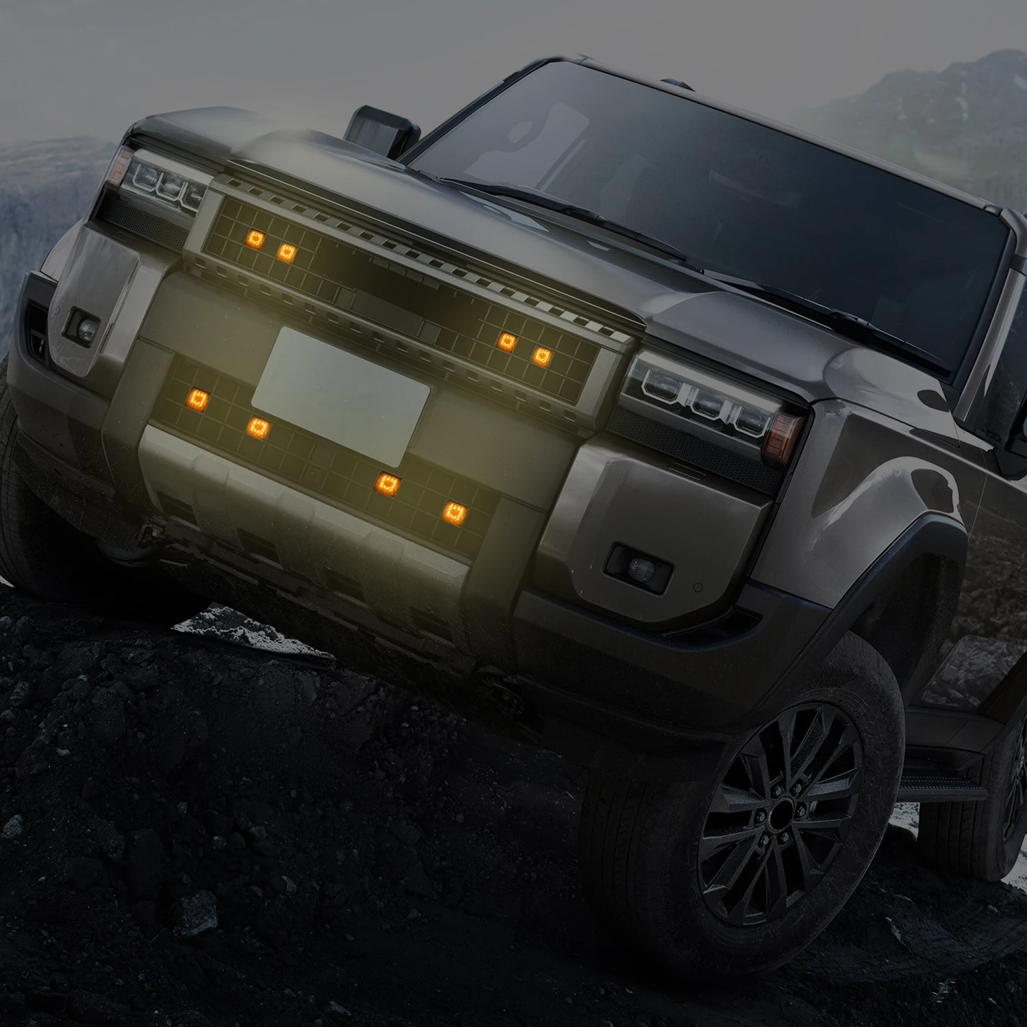 For Toyota Land Cruiser Prado J250 LC250 2024 2025 Car Front Grille Light Daytime Running Lamp LED Headlight Warning Light
For Toyota Land Cruiser Prado J250 LC250 2024 2025 Car Front Grille Light Daytime Running Lamp LED Headlight Warning Light
