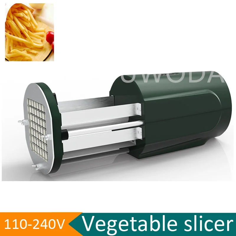 Electric Potato Chip Cutter Vegetable Cutting Slicing Dicing Machine French Fries Cutter Cut Vegetables Onion Carrots Machine
Electric Potato Chip Cutter Vegetable Cutting Slicing Dicing Machine French Fries Cutter Cut Vegetables Onion Carrots Machine