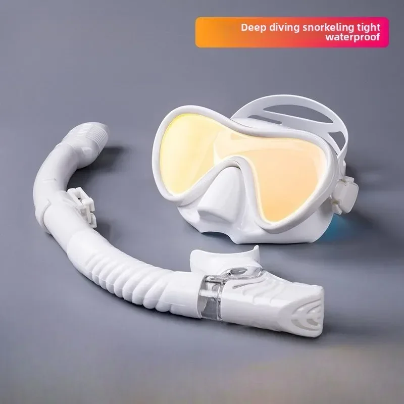 Outdoor Diving Mask Myopia Diving Goggles Full Dry Snorkel Set Adult 
Outdoor Diving Mask Myopia Diving Goggles Full Dry Snorkel Set Adult