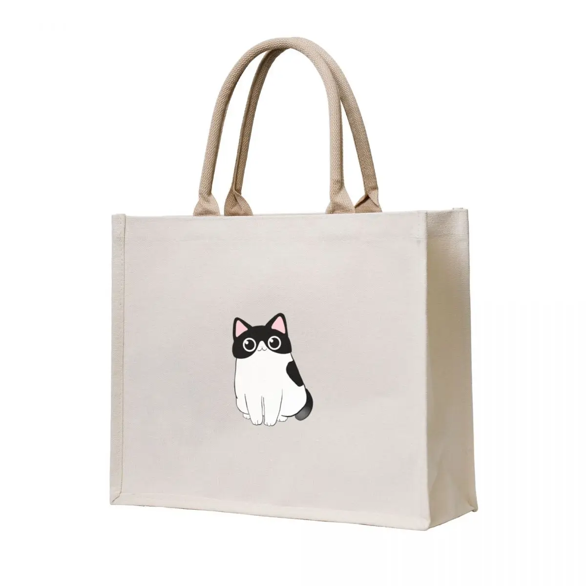 Black & White Chubby Cat Tote Bag Reusable bags tote bag custom fabric bag custom bags
Black & White Chubby Cat Tote Bag Reusable bags tote bag custom fabric bag custom bags