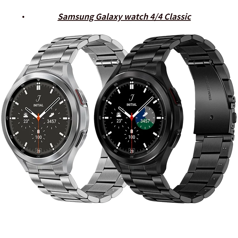 Metal strap For Samsung Galaxy watch 4/5/5 Pro 40mm 44mm Curved interface replacement strap for Galaxy watch 4 Classic 46mm 42mm
Metal strap For Samsung Galaxy watch 4/5/5 Pro 40mm 44mm Curved interface replacement strap for Galaxy watch 4 Classic 46mm 42mm
