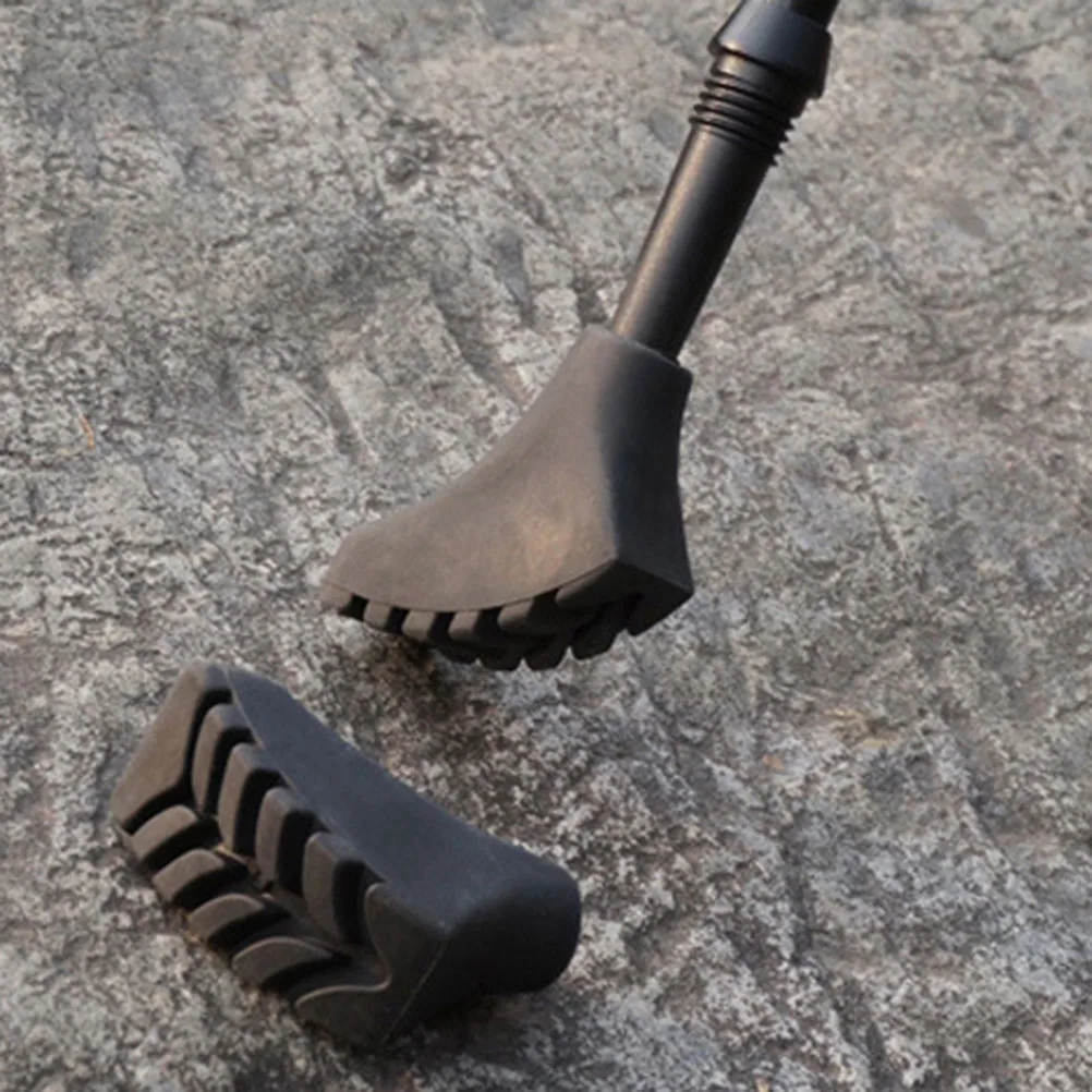 Non-slip Rubber Trekking Pole Tips Thickened Shock Absorbing Walking Stick Foot Black for Hiking Travel TPR Wear Resistant
Non-slip Rubber Trekking Pole Tips Thickened Shock Absorbing Walking Stick Foot Black for Hiking Travel TPR Wear Resistant