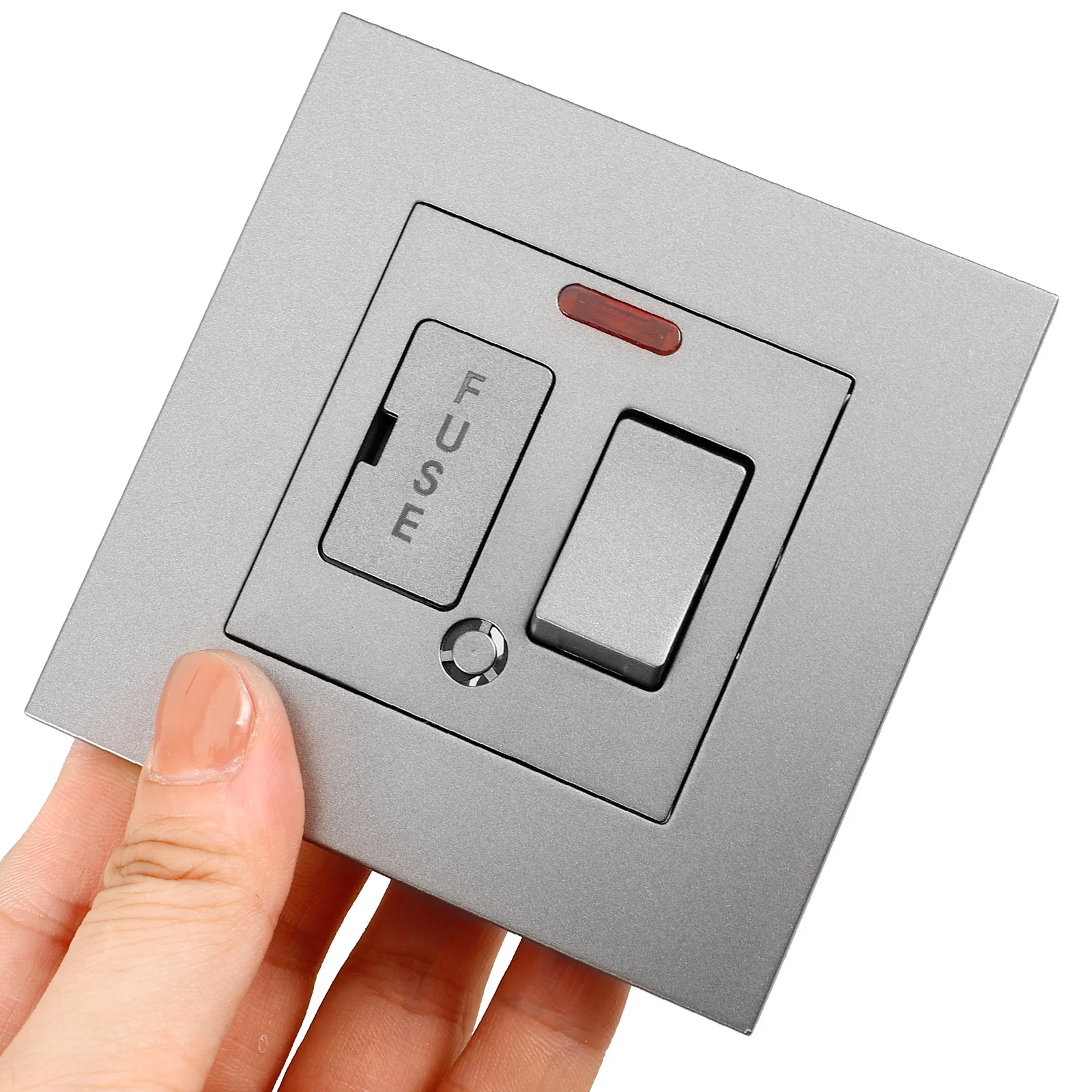 Fused Wall-Mounted Cut-Off Panel Electrical Replacement Component Durable PC Material Overload Short Circuit Protection Home
Fused Wall-Mounted Cut-Off Panel Electrical Replacement Component Durable PC Material Overload Short Circuit Protection Home
