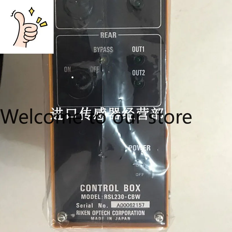 Original And Genuine Japanese RIKENR RSL230-CBW Safety Light Curtain Double-sided Controller, False One Penalty Ten
Original And Genuine Japanese RIKENR RSL230-CBW Safety Light Curtain Double-sided Controller, False One Penalty Ten