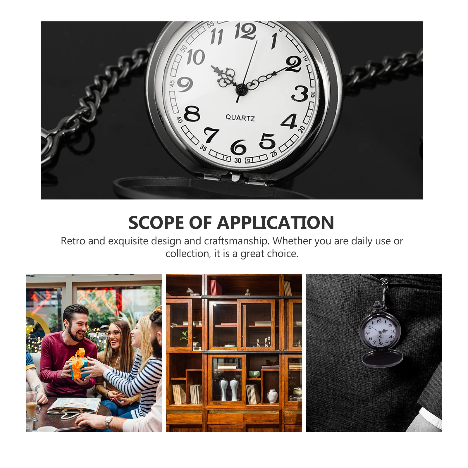 Watch Alloy Mechanical Quartz Retro Pendant Vintage Necklace Chain Display Pocket Watch
Watch Alloy Mechanical Quartz Retro Pendant Vintage Necklace Chain Display Pocket Watch