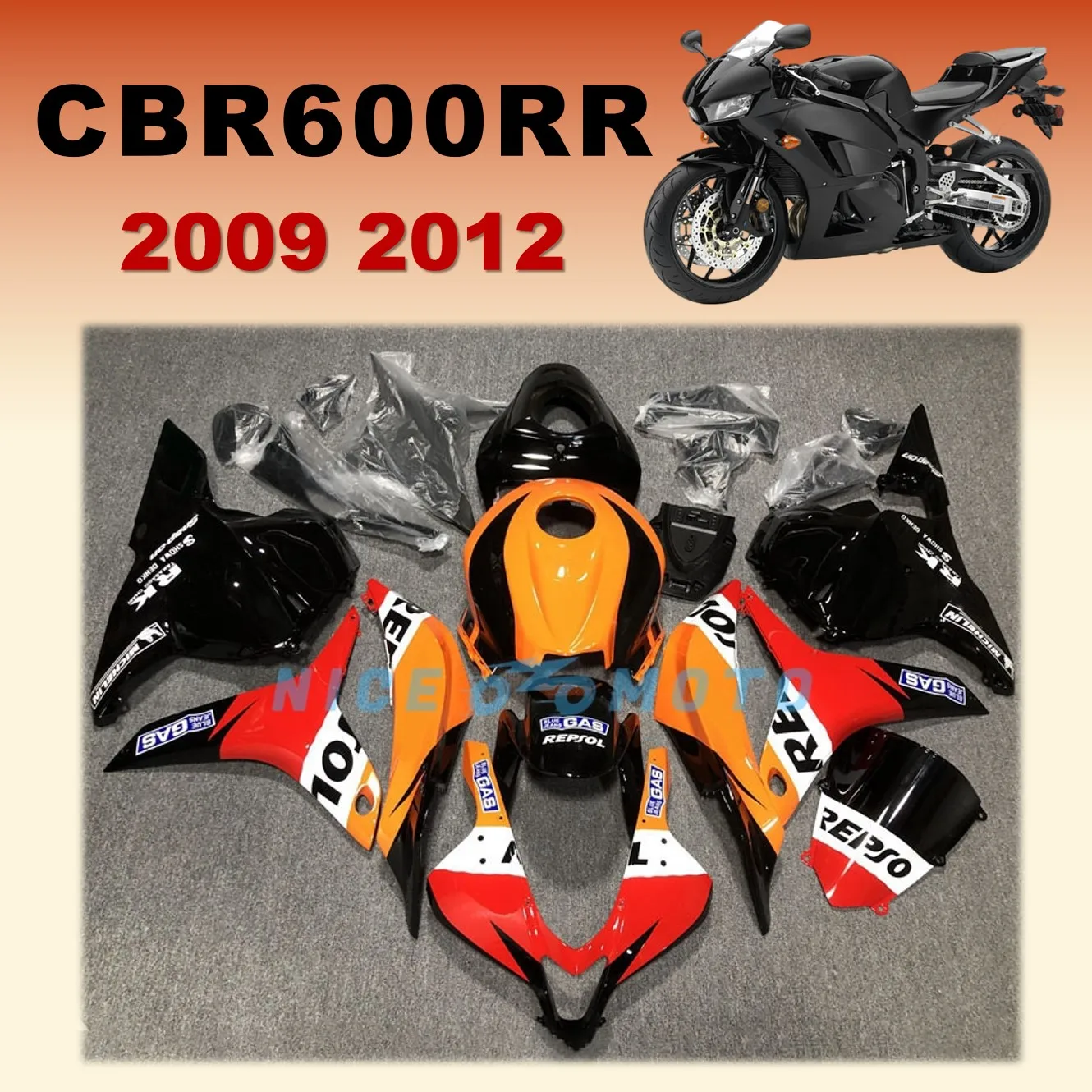 Бесплатные на заказ обтекатели мотоцикла CBR600RR 09 10 11 12 для Honda CBR 600RR 2009 2010 2011 2012 литьевой кузов XF8
Бесплатные на заказ обтекатели мотоцикла CBR600RR 09 10 11 12 для Honda CBR 600RR 2009 2010 2011 2012 литьевой кузов XF8