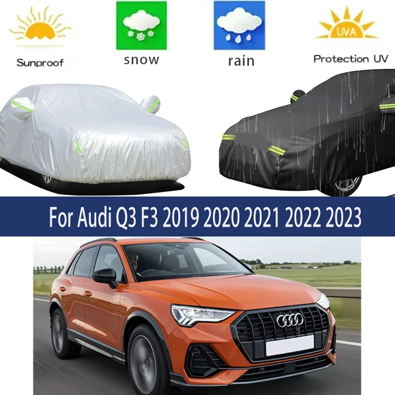 For Audi Q3 F3 2019 2020 2021 2022 2023 Full Car Covers Outdoor Sun Anti UV Rain Snow Dust Protection Oxford Cloth Accessories
For Audi Q3 F3 2019 2020 2021 2022 2023 Full Car Covers Outdoor Sun Anti UV Rain Snow Dust Protection Oxford Cloth Accessories