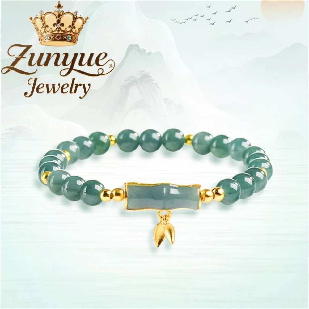 Natural A-Grade Jade Blue Water Rising Steadily Bracelet S925 Silver Inlaid Bracelet Ice Jade Women's Fashion Fine Jewelry
Natural A-Grade Jade Blue Water Rising Steadily Bracelet S925 Silver Inlaid Bracelet Ice Jade Women's Fashion Fine Jewelry