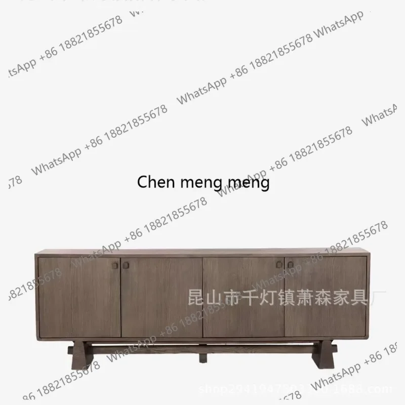 Italian modern North American black walnut TV cabinet, antique dining side cabinet, creative solid wood wall locker
Italian modern North American black walnut TV cabinet, antique dining side cabinet, creative solid wood wall locker
