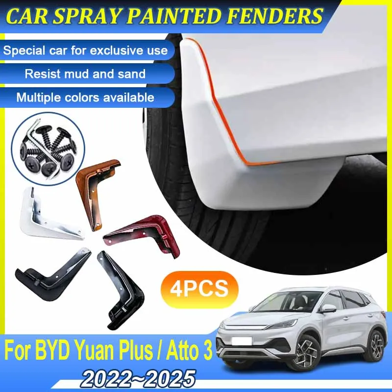 Автомобильное крыло для BYD Yuan Plus Atto 3 2022 ~ 2025, краска для выпечки, противообрастающее брызговик, брызговик, автоаксессуары
Автомобильное крыло для BYD Yuan Plus Atto 3 2022 ~ 2025, краска для выпечки, противообрастающее брызговик, брызговик, автоаксессуары