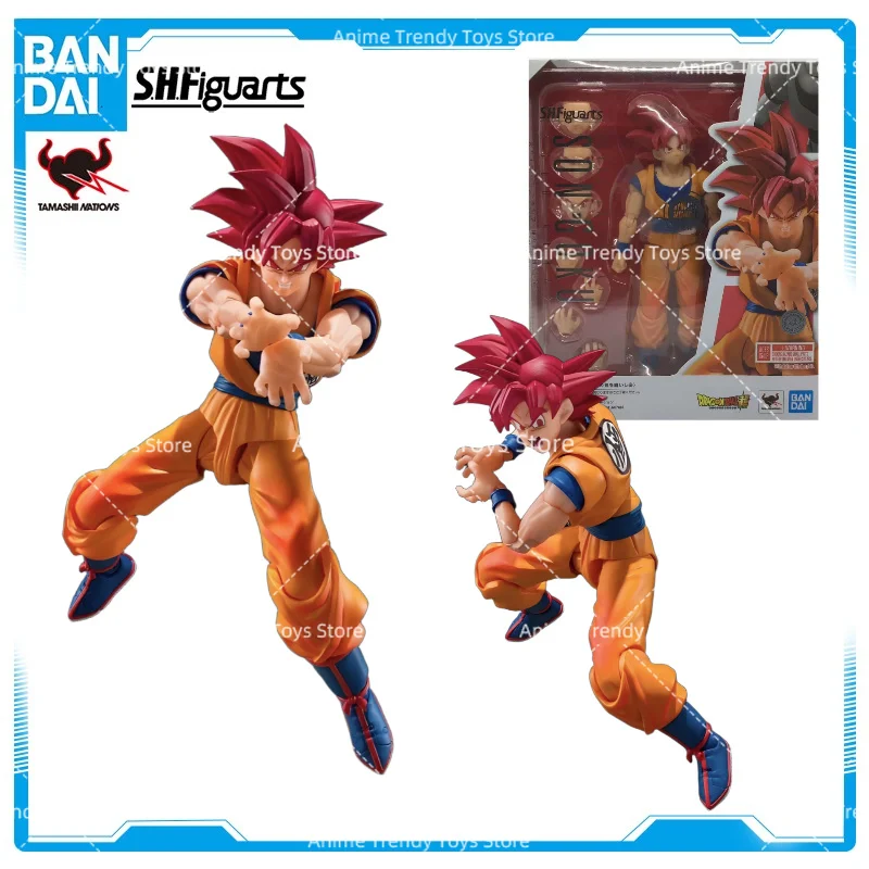 In Stock Bandai SHF Dragon Ball Goku Super Saiyan God Anime Action Figure Model Doll Toys Collectible WY
In Stock Bandai SHF Dragon Ball Goku Super Saiyan God Anime Action Figure Model Doll Toys Collectible WY