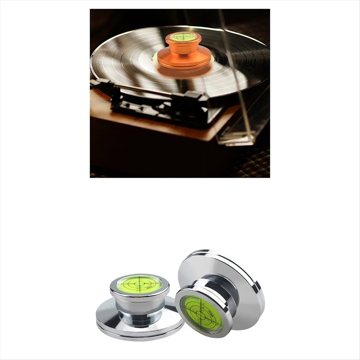 HiFi LP Vinyl Record Player Turntables Metal Disc Stabilizer gold BSBL
HiFi LP Vinyl Record Player Turntables Metal Disc Stabilizer gold BSBL