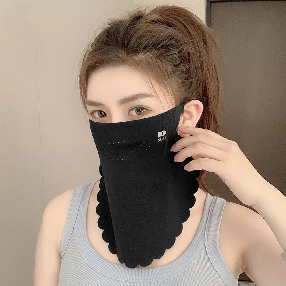 Solid Color Sunscreen Mask Summer Face Scarves UV Protection Neck Wrap Cover Sun Proof Bib Face Cover Ice Silk Mask Fishing
Solid Color Sunscreen Mask Summer Face Scarves UV Protection Neck Wrap Cover Sun Proof Bib Face Cover Ice Silk Mask Fishing