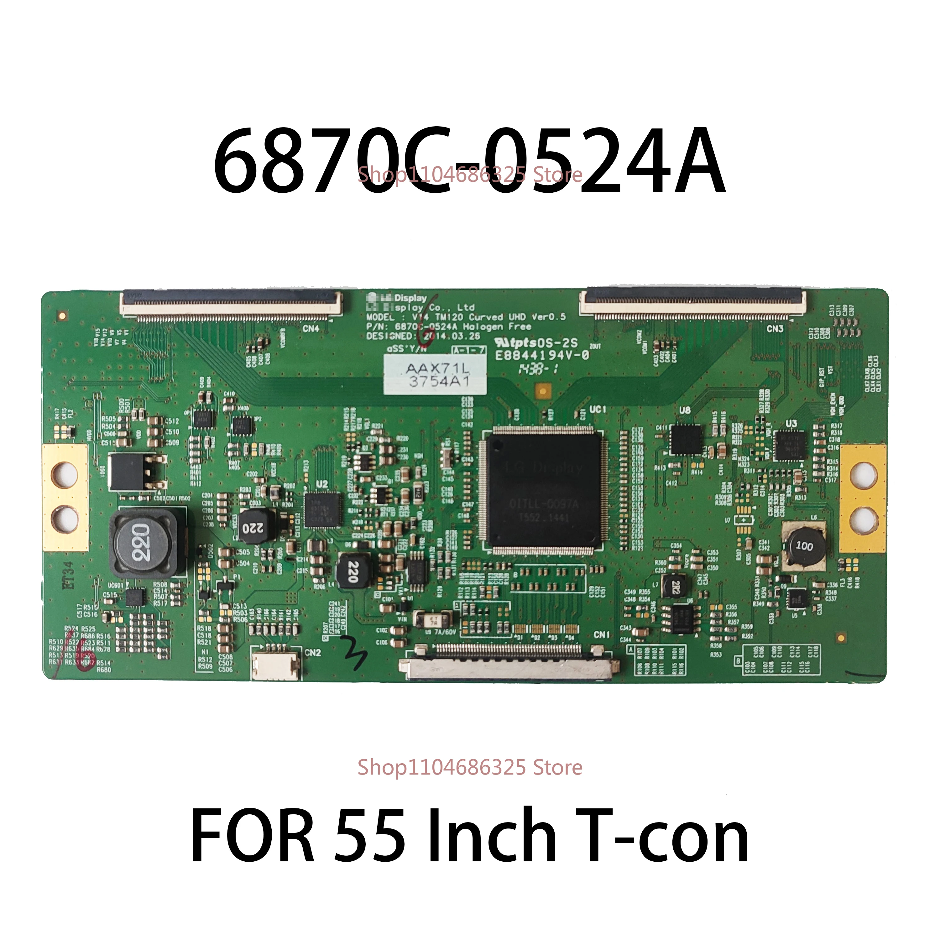 Оригинальная плата T-con 6870C-0524A для LG 55UC970V 55UC970T 55UC970T-ZA 55PFL5402 55PFL5402/F7 55 дюймов, материнская плата для телевизора
Оригинальная плата T-con 6870C-0524A для LG 55UC970V 55UC970T 55UC970T-ZA 55PFL5402 55PFL5402/F7 55 дюймов, материнская плата для телевизора