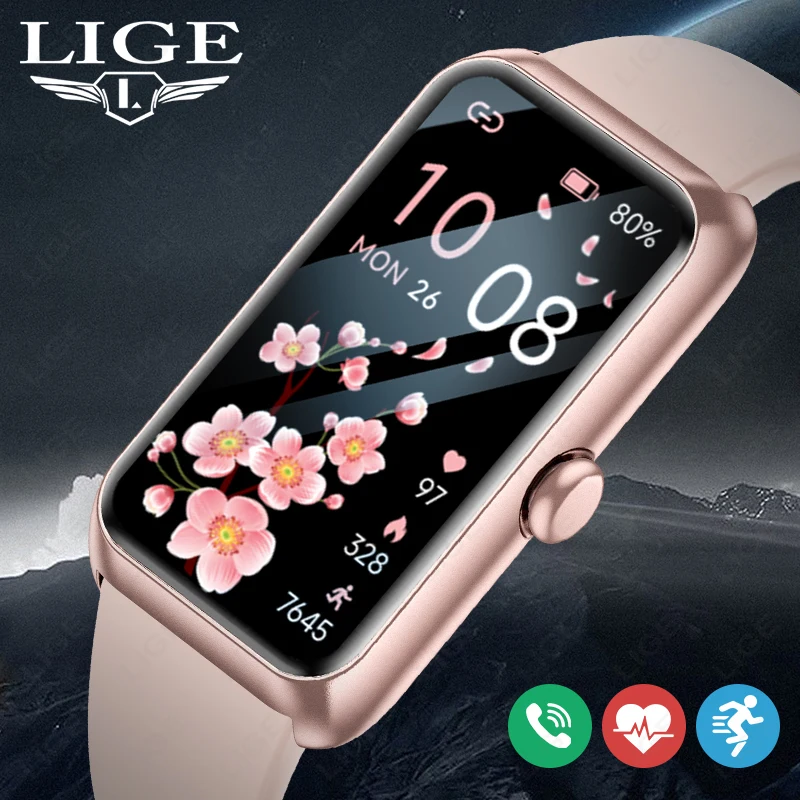 LIGE Fashion Full Touch Screen Smart Watch Men Women Call Reminder Woman Bracelet 100+ Sports Mode Heart Rate Monitor Smartwatch
LIGE Fashion Full Touch Screen Smart Watch Men Women Call Reminder Woman Bracelet 100+ Sports Mode Heart Rate Monitor Smartwatch
