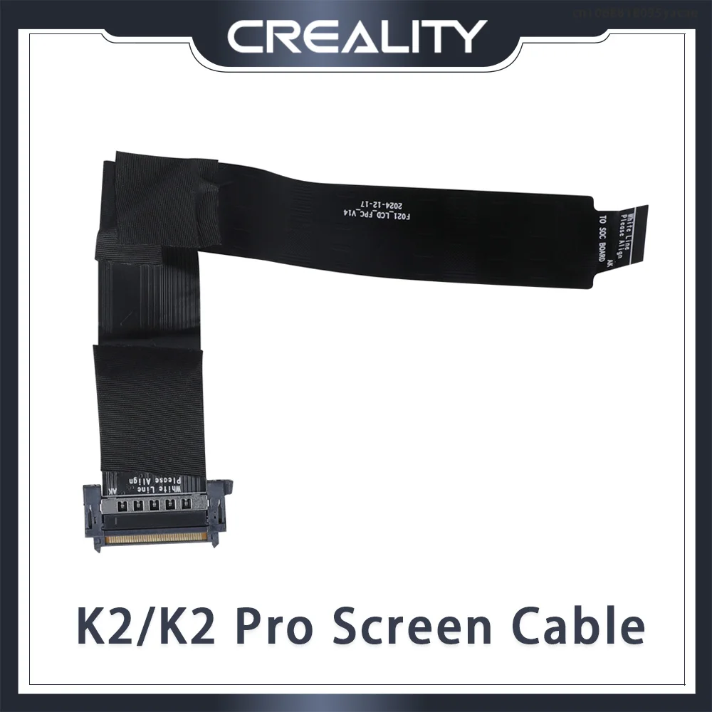 Экранный кабель Creality K2/K2 Pro, экранный кабель_197,67×22,8×0,12_1 шт. для деталей 3D-принтера K2 Pro_K2 4004010286
Экранный кабель Creality K2/K2 Pro, экранный кабель_197,67×22,8×0,12_1 шт. для деталей 3D-принтера K2 Pro_K2 4004010286