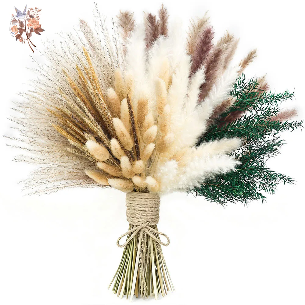 100PCS Pampas Grass Dried Flowers Bouquets green Melaleuca Bracteata Wedding Table centerpiece Bedroom Rustic home Farm Decor
100PCS Pampas Grass Dried Flowers Bouquets green Melaleuca Bracteata Wedding Table centerpiece Bedroom Rustic home Farm Decor