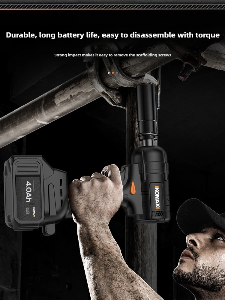 Brushless Electric Wrench Lithium Battery Charging Heavy Duty Impact Wrench Power Tool Sleeve Air Cannon High Torque Auto Repair
Brushless Electric Wrench Lithium Battery Charging Heavy Duty Impact Wrench Power Tool Sleeve Air Cannon High Torque Auto Repair