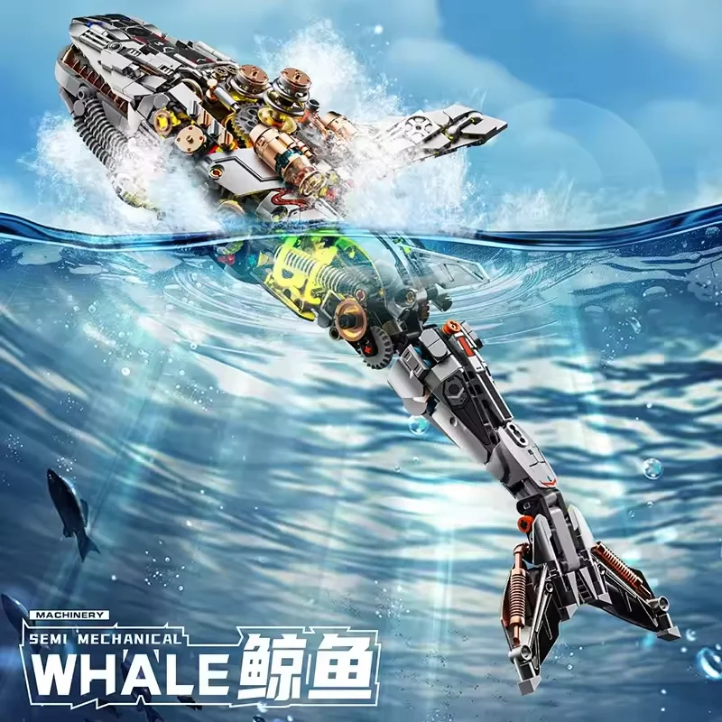 Механический Кит 1388 шт. Ray Sea Mobulidae Life Animal Set для детей, креативный дисплей, сборка, строительные блоки, развивающая игрушка
Механический Кит 1388 шт. Ray Sea Mobulidae Life Animal Set для детей, креативный дисплей, сборка, строительные блоки, развивающая игрушка