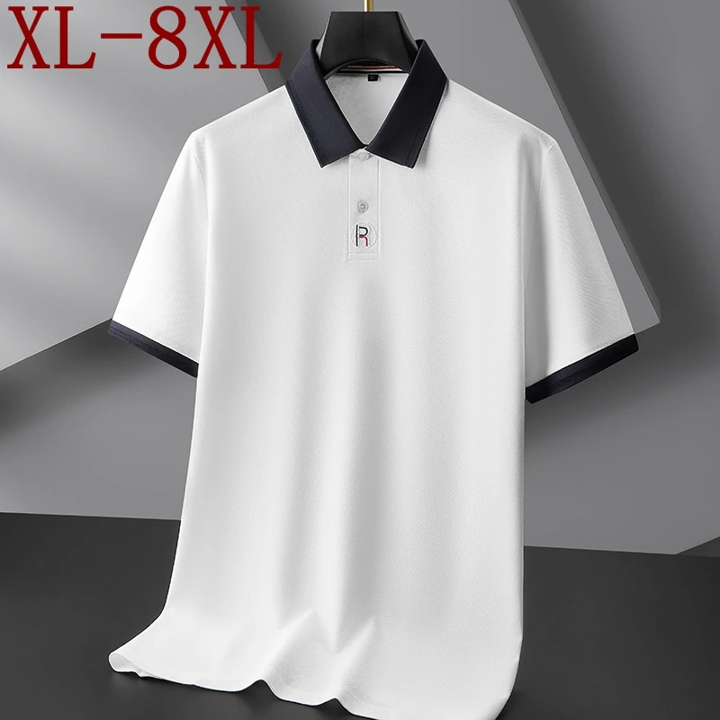 8XL 7XL 6XL 2025 Новая летняя роскошная рубашка поло высшего класса Мужские топы Футболки Модные мужские рубашки с вышивкой Свободные поло с лацканами Homme
8XL 7XL 6XL 2025 Новая летняя роскошная рубашка поло высшего класса Мужские топы Футболки Модные мужские рубашки с вышивкой Свободные поло с лацканами Homme